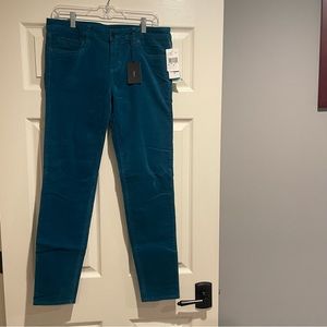 Edyson Hampton Skinny Corduroy Teal Green